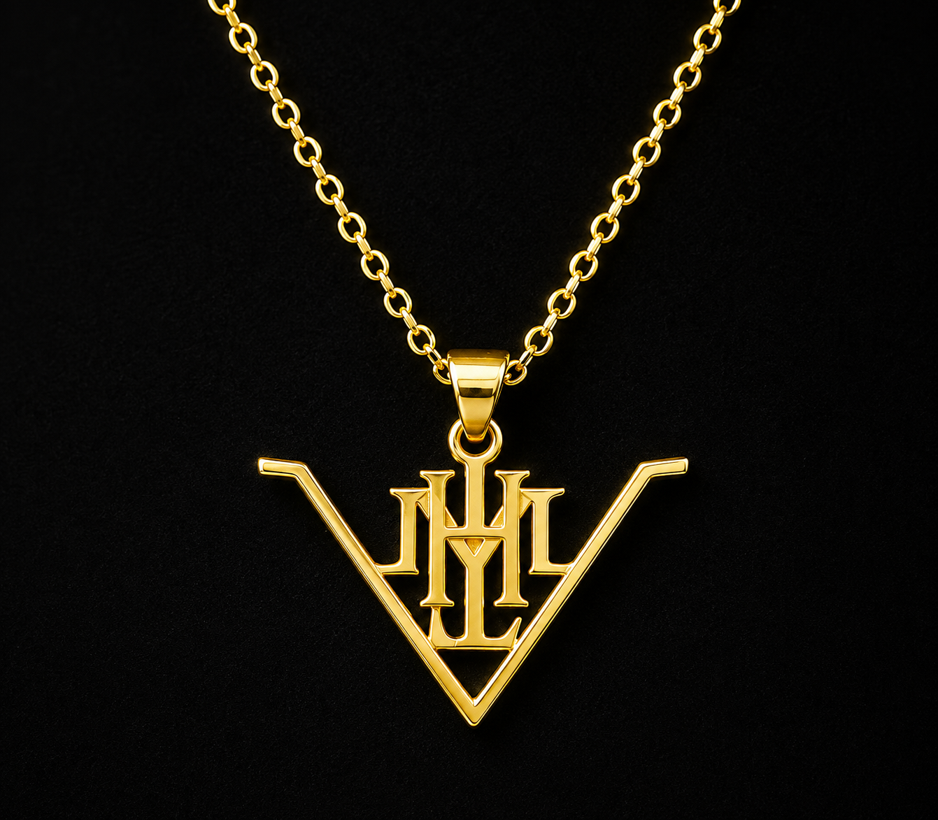 HML Gold Necklace II, Signature Collection