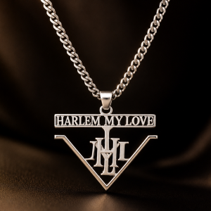 HML Sterling Silver Necklace I, Signature Collection