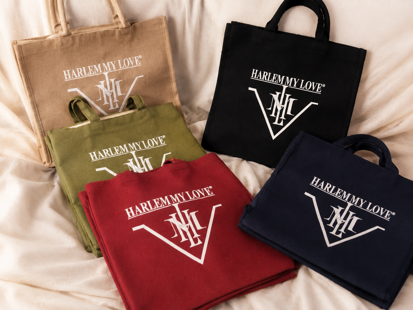 Harlem My Love Reversible Tote